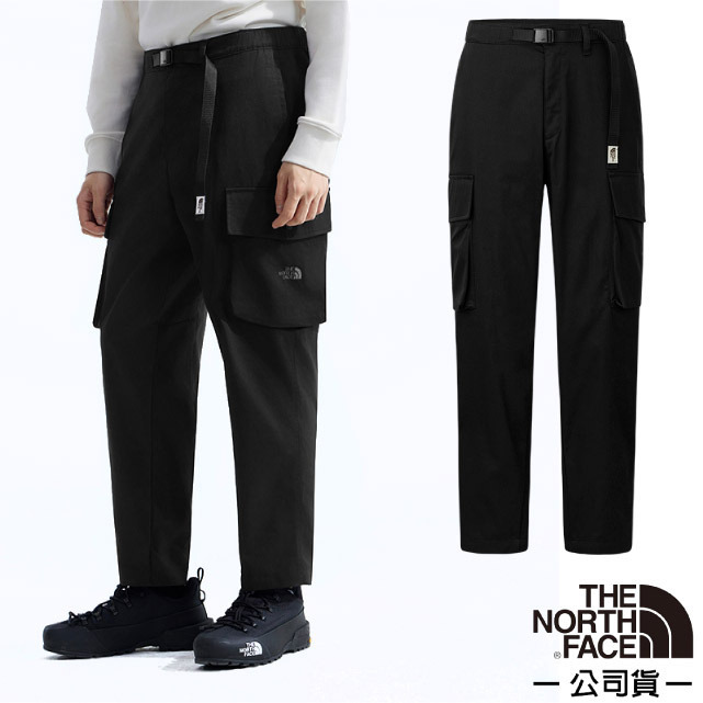 【The North Face】YOTS CASUAL CARGO 工裝風休閒長褲.工作褲/8C7R-JK3 宇宙黑✿30E010